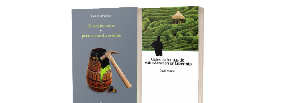 Entrevista a David Avante, autor de «Di-vertimentos y poemas no divertidos» y «Cuarenta formas de extraviarse en un laberinto»