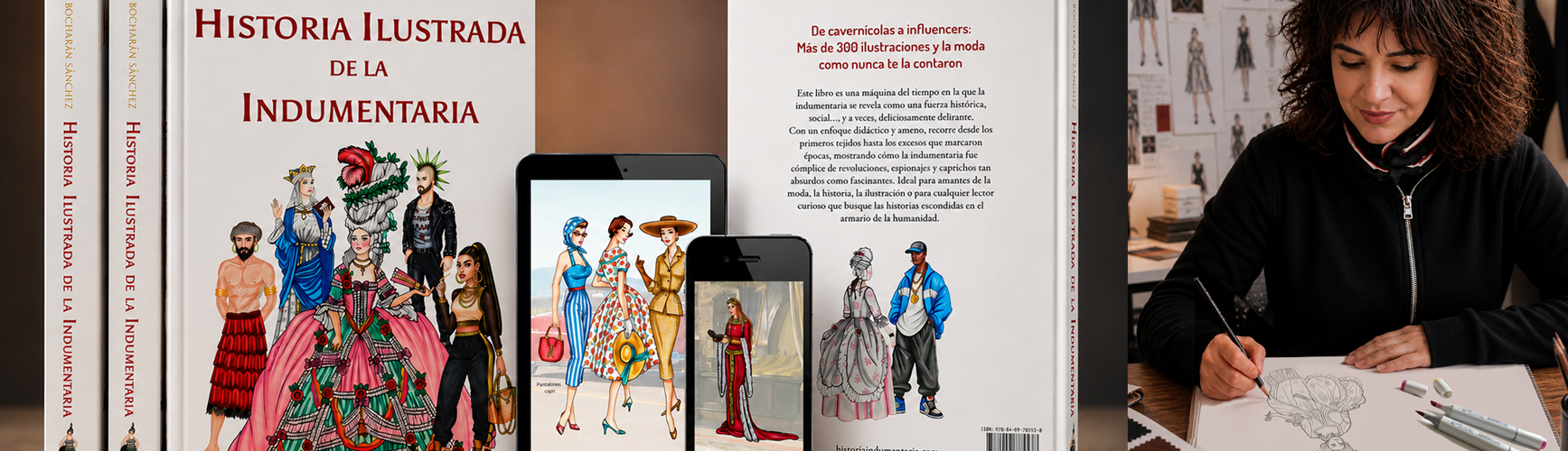 Entrevista a Rosa María Bocharán Sánchez, autora de «Historia ilustrada de la indumentaria»
